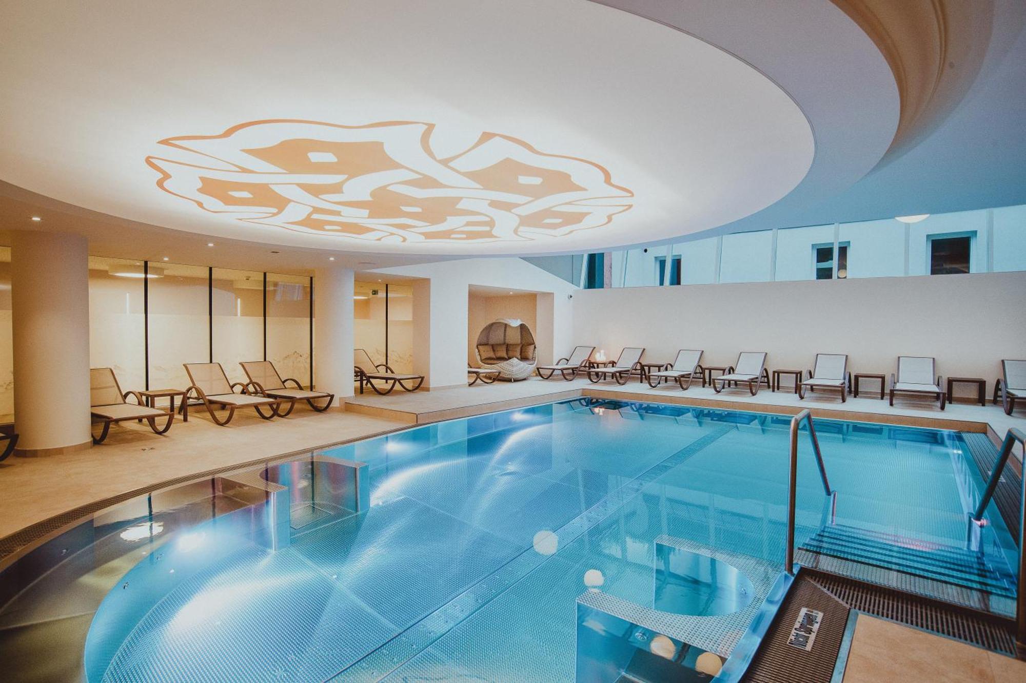 באד הופגסטין Appartement Hotel Panorama-Im Bademantel Direkt In Die Alpentherme מראה חיצוני תמונה