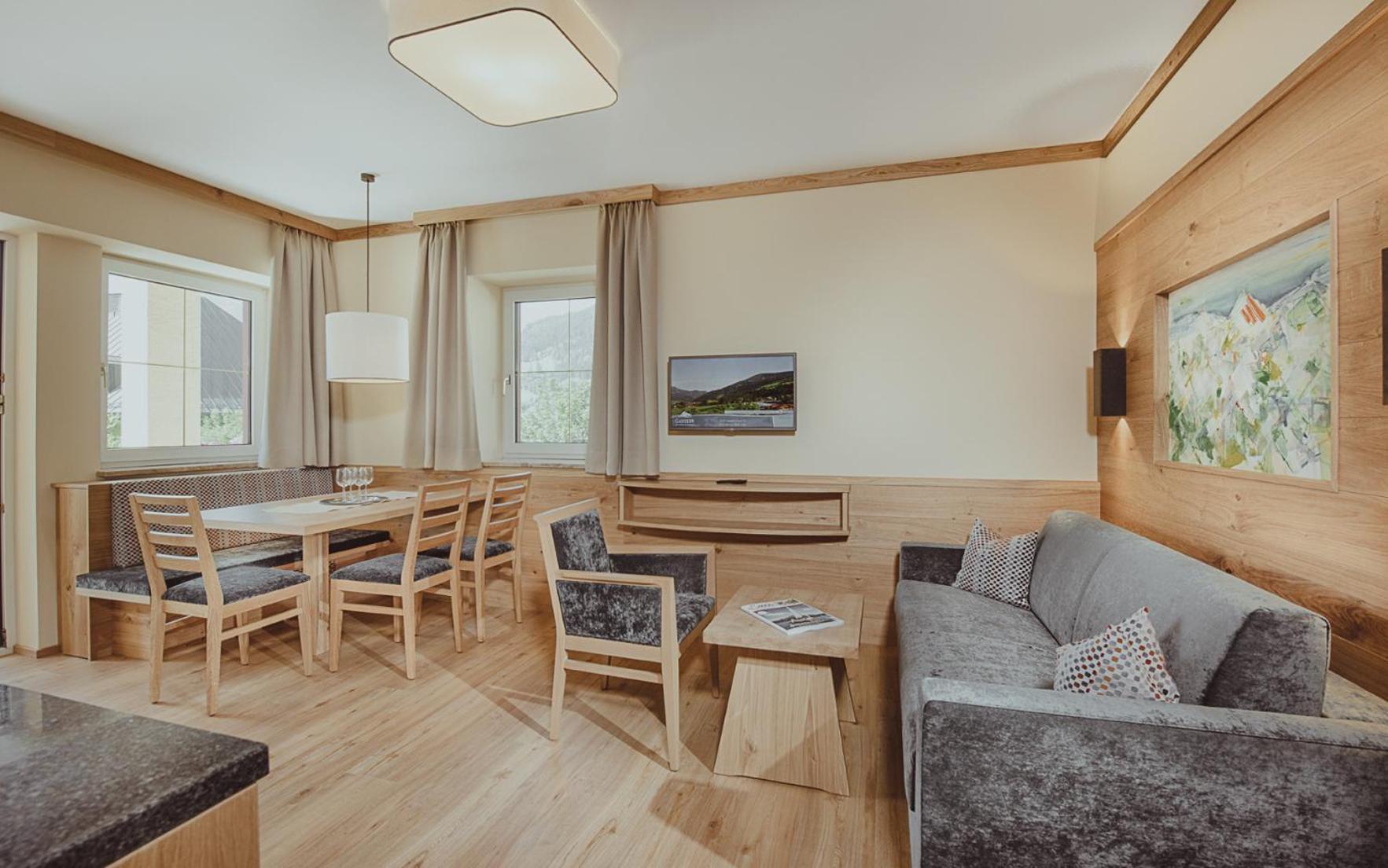 באד הופגסטין Appartement Hotel Panorama-Im Bademantel Direkt In Die Alpentherme מראה חיצוני תמונה
